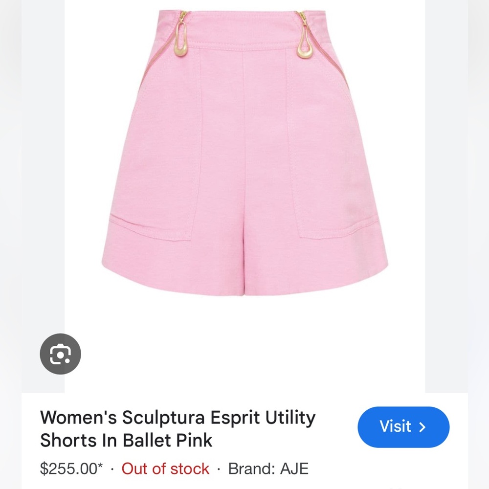 Aje Esprit Utility linen shorts - Picture 3 of 9